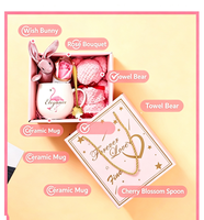Hochzeiten Valentinstag Geburtstage Geschenkset Guter Preis Muttertag, Geschenksets Tasse Handtuch Souvenir Neuartige Geschenksets für Frauen Geschenk