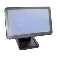 Ordinateur tout-en-un Woshuo Windows 15,6 pouces avec écran tactile, caisse enregistreuse, système POS, processeur i5 4e génération, 8+128 Go