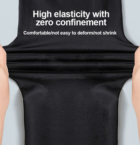 TopOne Pantalon de compression à une jambe pour homme Leggings serrés de basket-ball de football de yoga de fitness - Product Image 3