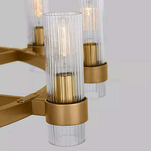 Large Round Rustic Iron <b>Chandelier</b> Living Room Home Decor Nordic Modern Pendant Lamp Kitchen Dining Design American <b>Chandeliers</b> - Product Image 4