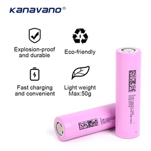 Kanavano Fabriek Directe Verkoop Oplaadbare 3c Li Ion Batterij 3.7V 2600Mah 18650 Lithium Batterij