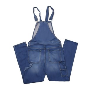 Custom Denim Casual High Waist Jumpsuit Overalls for Women Work <strong>Dungarees</strong> with Suspenders - Product Image 6