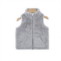 Veste bébé Dokma mignonne à motif de dessin animé ALB24 en polaire sherpa unisexe avec fermeture éclair, col rond, douce, chaude, décontractée, doublure en coton tricoté, 4 saisons