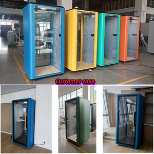 Cabina Vocal Portátil Moderna, Cabina Insonorizada, <span class=keywords><strong>Cabinas</strong></span> de Oficina, Cabina Telefónica de Oficina con Cancelación de Ruido, Cabina de Grabación - Product Image 6
