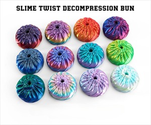 Slime Twist Decompression 3D Stampato – Giocattolo Antistress con Azione di Torsione Fluida - Product Image 3
