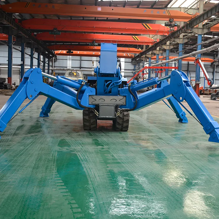 2024 LTMG Track Spider Crane 1.5 3t 5 t 8t Machines de levage 5 tonnes Spider Crawler Crane spyder grue à vendre