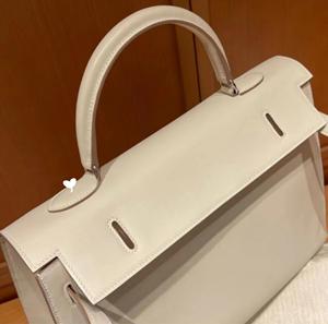 Sac à main en cuir de luxe avec logo personnalisé, étiquette privée, cousu à la main, en cuir de vachette pleine fleur, sac fourre-tout, sac à bandoulière, sacs faits à la main pour femmes - Product Image 6