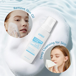 Private Label <strong>Deep</strong> <strong>Cleansing</strong> Facial Wash Foam <strong>Natural</strong> Moisturizing Face Cleanser - Product Image 2