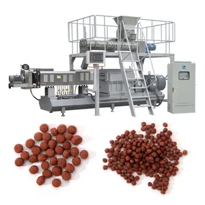 Wet Dog Cat Food Extruded Feeds Pellet Machine Animal Feed Processing Filling Machine