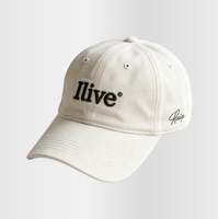 Gorra de Béisbol Deportiva de Poliéster/Algodón, Estilo Urbano, con Logotipo Bordado Personalizado, Cierre Trasero Ajustable