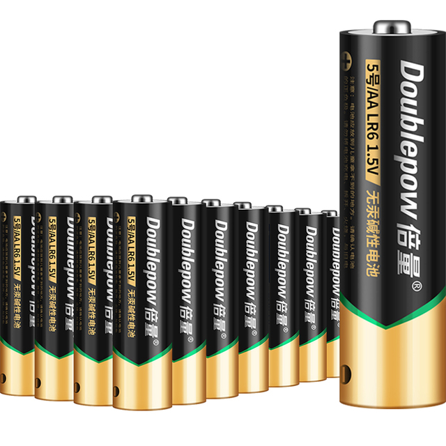 Factory Wholesale AA AAA Size LR6 LR03 1.5v Alkaline Primary Batteries