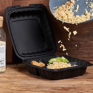 Conteneur alimentaire jetable en bagasse, vente en gros d'usine - Product Image 5