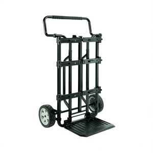 Chariot robuste en métal Tough System Dscarrier 95,5x23,5x68,1 cm avec supports réglables et design pliable - Product Image 2