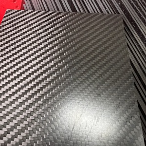 Feuille laminée en <span class=keywords><strong>Fiber</strong></span> de carbone 3k personnalisée de haute qualité, feuille de fibre de carbone de 2mm