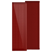 Tuiles solaires colorées personnalisables 130W 135W 140W, panneaux solaires BIPV en silicium de type N, tuiles photovoltaïques HJT pour toitures de bâtiments