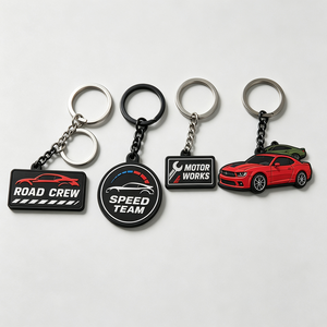 Llaveros de Metal Personalizados al por Mayor con Diseño Gratuito, Esmalte Duro y Suave, Chapado en Oro/Plata, de Acero Inoxidable para Uso en Automóviles - Product Image 3