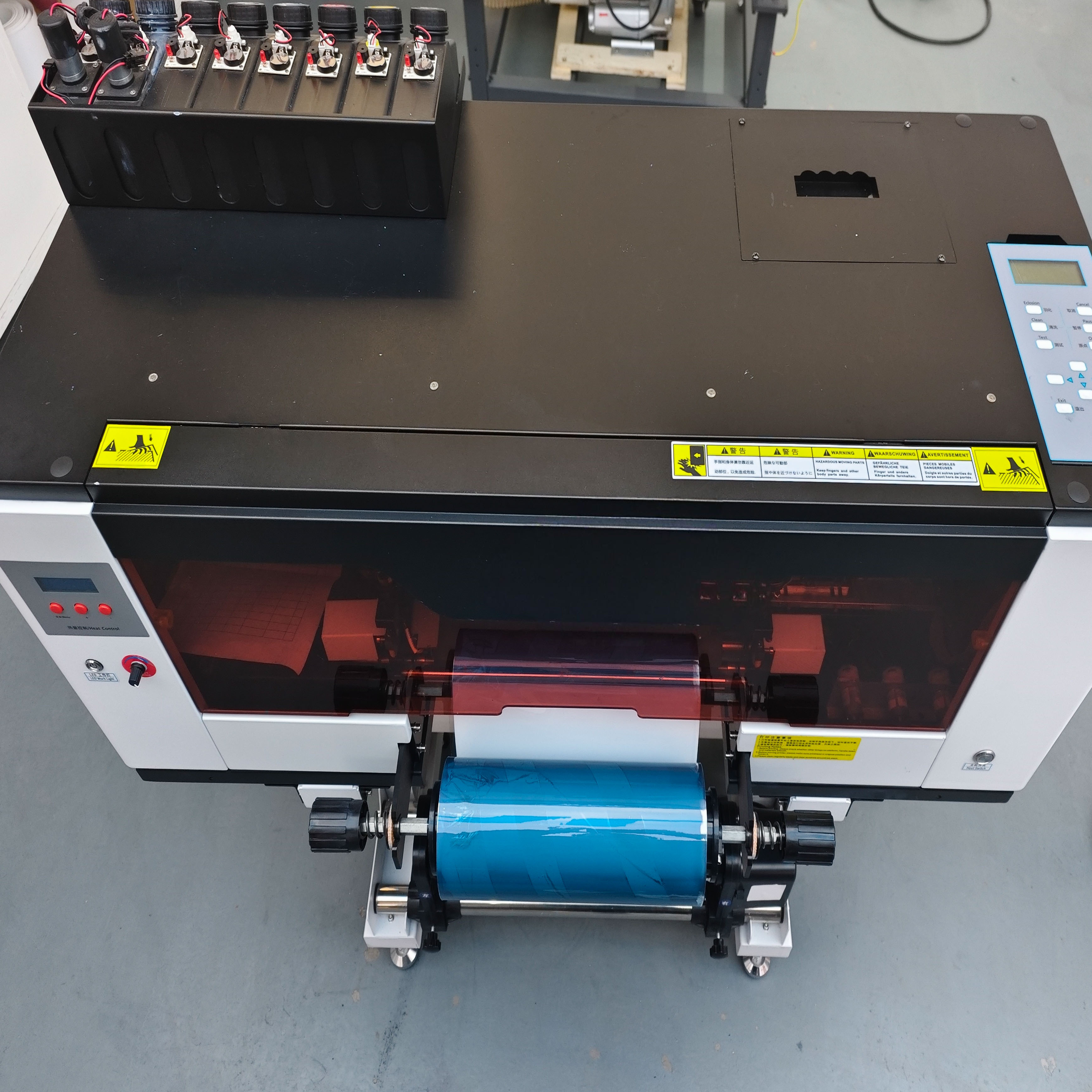 Professional Roll to Roll DTF Digital Printer with Automatic Printing for Crystal Labels