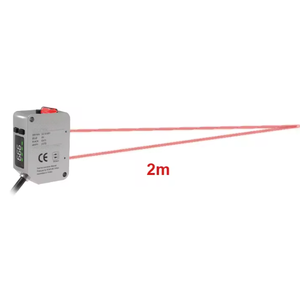 חיישן מרחק לייזר 2 מטר במחיר נמוך, חיישן תזוזה פוטואלקטרי אופטי ליישומי אוטומציה - Product Image 2