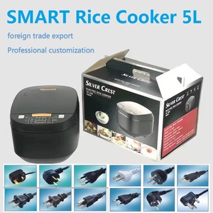 Olla Arrocera Eléctrica Silver Crest de 3.1-4.0L con Control por Microcomputadora, Carcasa de Acero Inoxidable, Multifuncional e Inteligente - Product Image 4