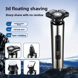 <span class=keywords><strong>Rasoir</strong></span> Électrique Portable Multifonctionnel pour Hommes avec Batterie Intégrée, Ultra-Nettoyant, Rechargeable, pour Rasage Complet - Product Image 2