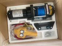 Treuil électrique 12V 24V 12000lbs avec corde en fibre synthétique