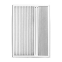 Mosquitera Celular Deslizante Tipo Panal, Opaca, Retráctil para Puerta, Patio y Ventana