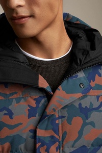 Di Alta Qualità di Inverno Giù Giacca Uomini All'ingrosso di Abbigliamento Outdoor Camo Stampa Parka - Product Image 5