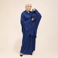 Ensemble de prière Mukena en coton pour femmes, vêtements islamiques modestes d'Indonésie