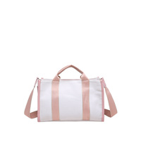 Nouvel Arrivage 2026 – Sac Fourre-Tout en Toile pour Femme avec Bandoulière Colorée et Poignée Supérieure – Sac de Luxe Décontracté Grande Capacité pour Dames