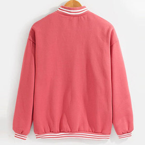 แจ็คเก็ตเลตเตอร์แมนคอตั้งดีไซน์ใหม่สำหรับผู้ชาย สีพื้น ผ้าวูลและผ้าทอ ระบายอากาศได้ดี อุ่นสบายสำหรับฤดูหนาว เหมาะสำหรับสตรีทแวร์ - Product Image 2