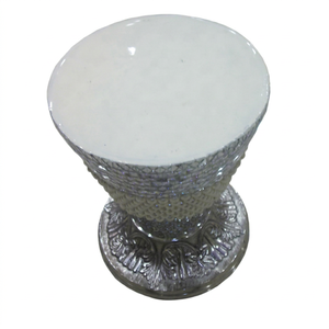 Présentoirs de Buffet Traditionnels en Acier Inoxydable Poli, Plaqué Argent pour Événements de Restauration, Tables à Desserts, Vaisselle de Fête - Product Image 1