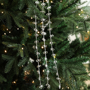 Acrylic Crystal Flower Branches Artifical Bead Drop Christmas Picks for Xmas Tree Fireplace <strong>Decor</strong> <strong>Winter</strong> <strong>Wonderland</strong> Home <strong>Decor</strong> - Product Image 4
