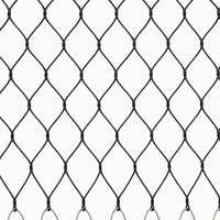 Filet invisible en maille de câble d'acier inoxydable haute transparence pour volière, durée de vie de 30 ans, antirouille, acier 316, sur mesure