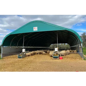 เต็นท์คลังสินค้าผ้าใบกันน้ำขนาดใหญ่สำหรับใช้งานกลางแจ้ง ทนทาน พร้อมผ้าคลุม PVC ป้องกันไฟและรังสียูวี - Product Image 5