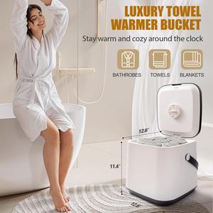 Secchio <span class=keywords><strong>Scaldasalviette</strong></span> da 14L con Ganci Staccabili, Facile da Pulire, per Uso Quotidiano - Product Image 5