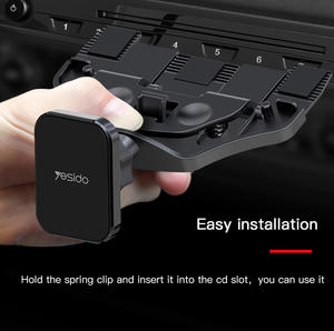 Support de téléphone portable intelligent magnétique Portable C92 360 Angle réglable fente pour <span class=keywords><strong>CD</strong></span> support de téléphone portable de <span class=keywords><strong>voiture</strong></span> - Product Image 5