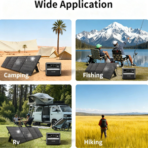 Paneles Solares Plegables de Silicio Monocristalino ALECTER de 200W/400W, 23.4% de Eficiencia, Aprovechando la Luz Solar, Energía Limpia Sostenible - Product Image 6