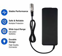 Chargeur de batterie lithium 48V direct usine, 54,6V 2A, pour trottinette électrique, vélo électrique, scooter de mobilité, adaptateur d'alimentation