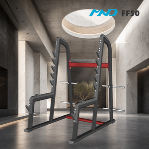 Rack per Squat Premium Standard MND FF50, Attrezzatura <span class=keywords><strong>da</strong></span> <span class=keywords><strong>Palestra</strong></span> per Appassionati di Fitness a Milano, Struttura Stabile - Product Image 1