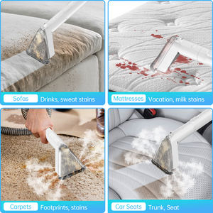 Lavadora eléctrica portátil de mano para alfombras, aspiradora potente, resistente al agua, húmeda y seca para sofá, coche para uso doméstico - Product Image 6