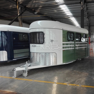 Remolque de Lujo para Caballos con Diseño Único, Neumáticos de Caucho Sólido, Capacidad de Carga de 2000 kg, Cumple con las Normas Australianas - Product Image 5