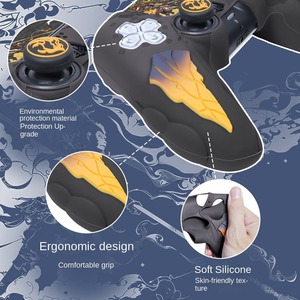 Contrôleur de jeu Offre Spéciale étui de protection poignée antidérapante <span class=keywords><strong>coque</strong></span> en Silicone autocollant de capuchon de bâton de pouce pour <span class=keywords><strong>Ps5</strong></span> - Product Image 5