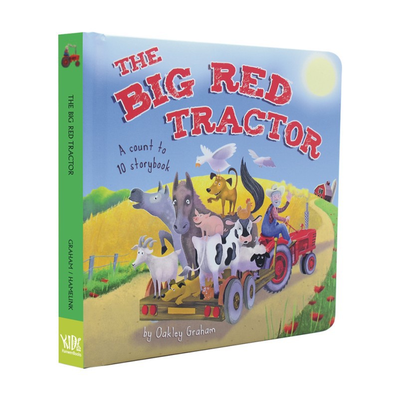 Big red tractor