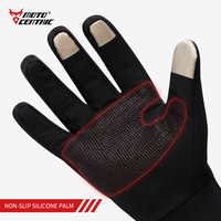 Gants de course d'hiver personnalisés MOTOCENTRIC moto moto moto écran respirant gants de protection tactile hommes