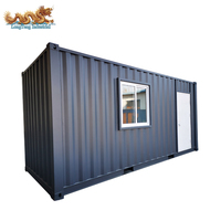 Bureau de conteneur d'expédition mobile modulaire préfabriqué de 20 pieds 20 pieds à vendre