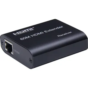 SENYE 1080P 60m HDMI扩展器以太网局域网60m Hdmi扩展器，带USB电缆