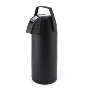 Manufacturer High Quality Durable 24hr Hot Cold Air Pump Pot Garrafa Vacuum Coffee Thermos Vacuum Flask Carafe Dispenser Jug