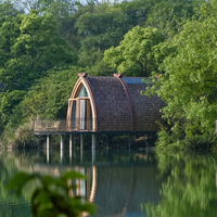 Maison préfabriquée moderne, facile à installer, en bois, type conteneur, bateau, hôtel, maison de vacances, fabricant chinois