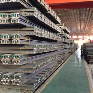 GB Standard Railroad Steel Rail 38kg/m P38 Steel Rail For Railway With Competitive Price