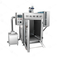 Machine industrielle de traitement de la viande à haut rendement pour bœuf, poulet, porc, mouton, canard, saucisses et four à fumage